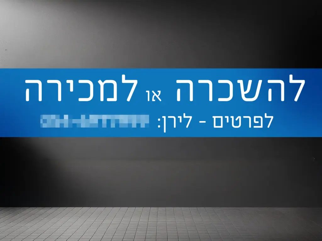 שמשונית ענקית 6 מטר - פתרון בולט ומרשים