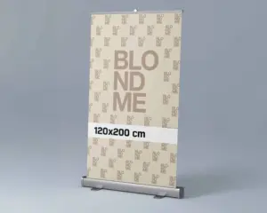 רולאפ גדול מודפס 120*200 לחברת אפיקי ידע