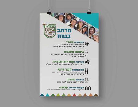 פוסטר חצי גיליון: 50*70, תנועת האיחוד החקלאי